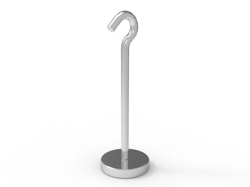 HOOK 1N IN STAINLESS STEEL